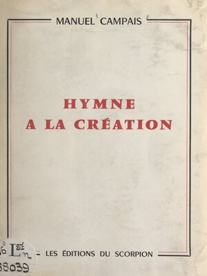 cover image of Hymne à la création